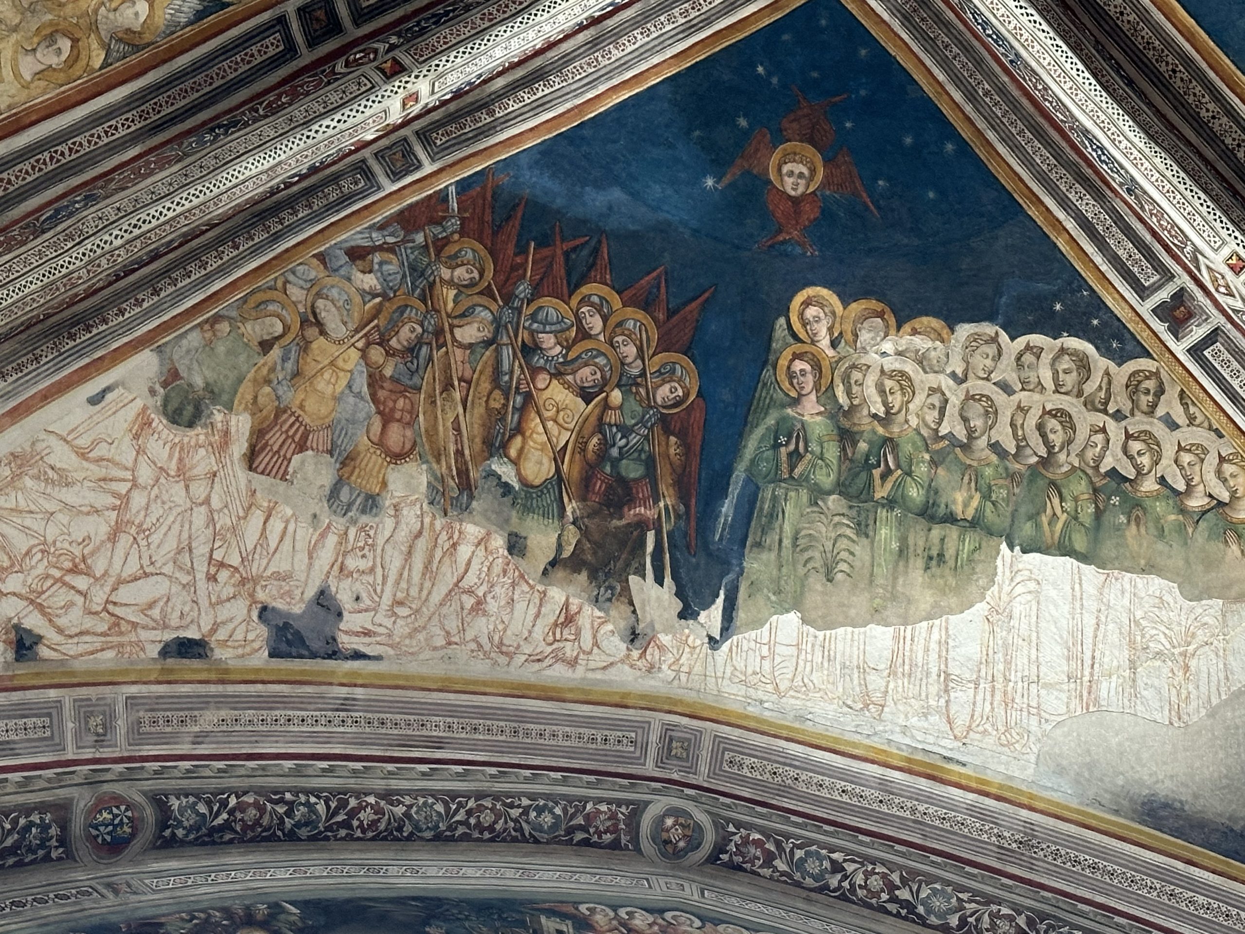 Basilica Santa Caterina fresco