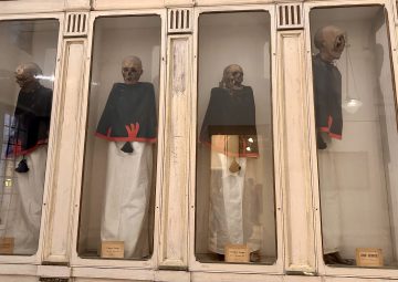 Mummies in Purgatory church